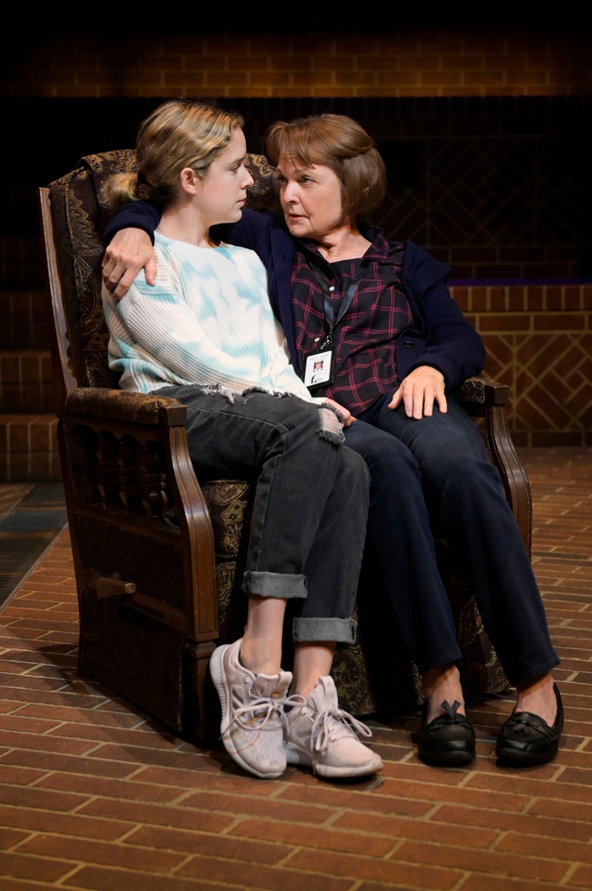 Naian GonzÃ¡lez Norvind and Pamela Reed at 