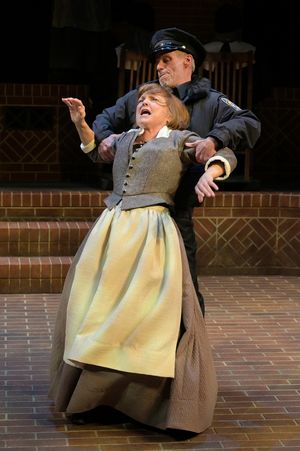 Pamela Reed and Rod Gnapp @ BroadwayWorld Pamela Reed and Rod Gnapp Photo
