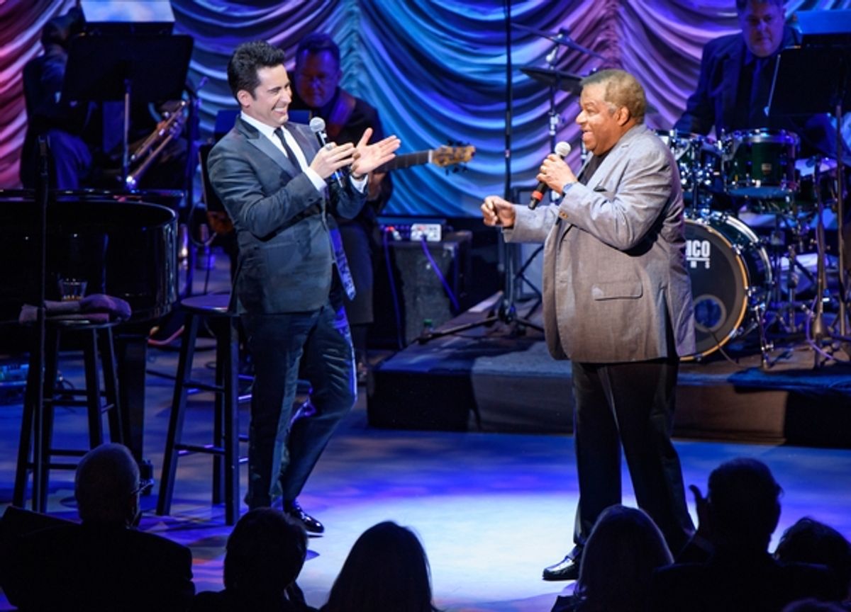 John Lloyd Young and Little Anthony at 