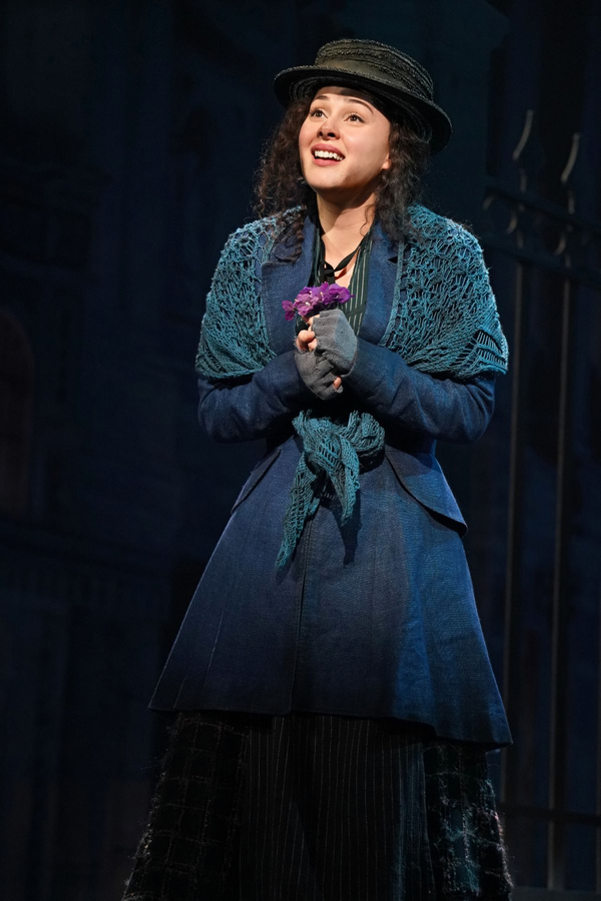 Shereen Ahmed as Eliza Doolittle in The Lincoln Center Theater Production of Lerner & Loeweâ€™s MY FAIR LADY at 