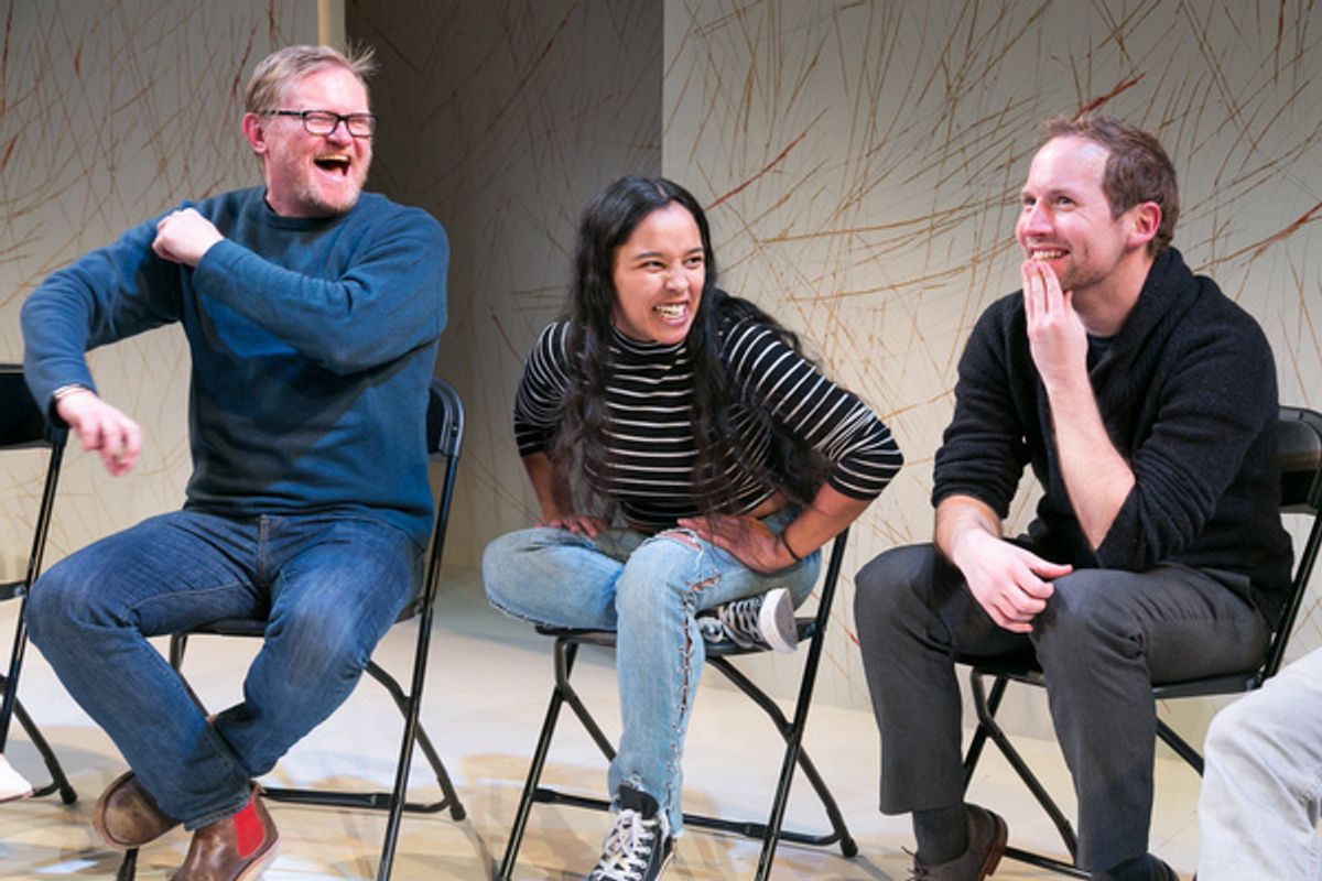 Sam Helfrich, Krystal Tavarez, David Beck  at 