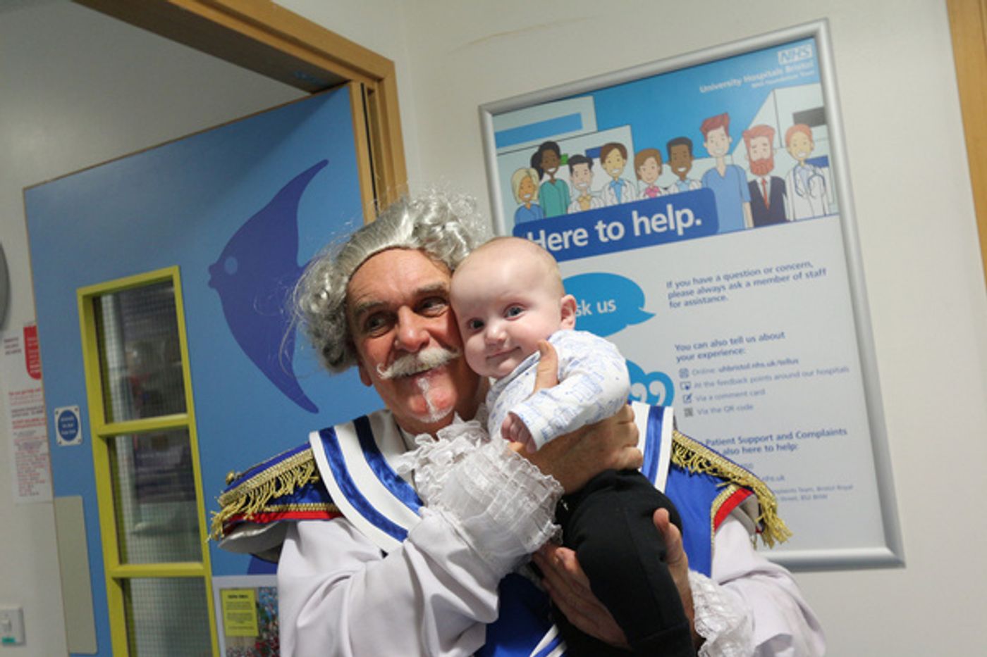Photo Flash: Panto Stars Visit Patients At Bristol Children's Hospital This Christmas Photo Flash: Panto Stars Visit Patients At Bristol Children's Hospital This Christmas Image