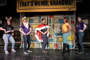 Jen Allman, Noah Appelbaum, Bryan Bosque, Ashley Bland and Gabriella Hirsch @ BroadwayWorld Jen Allman, Noah Appelbaum, Bryan Bosque, Ashley Bland and Gabriella Hirsch Photo