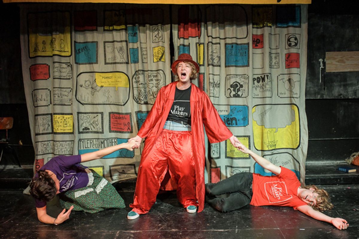 Annie Calhoun, Jen Allman and Taylor Galloway at 