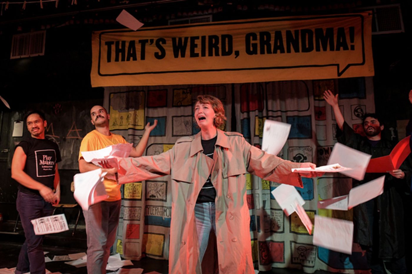 Photo Flash: PlayMakers Laboratory Presents THAT'S WEIRD, GRANDMA: HOLIDAY EXTRAVAGANZA  Image