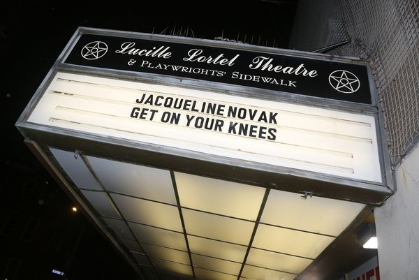 Photo Flash: JACQUELINE NOVAK: GET ON YOUR KNEES Celebrates Re-Opening Night at Lortel Theatre — photo 1 of 25