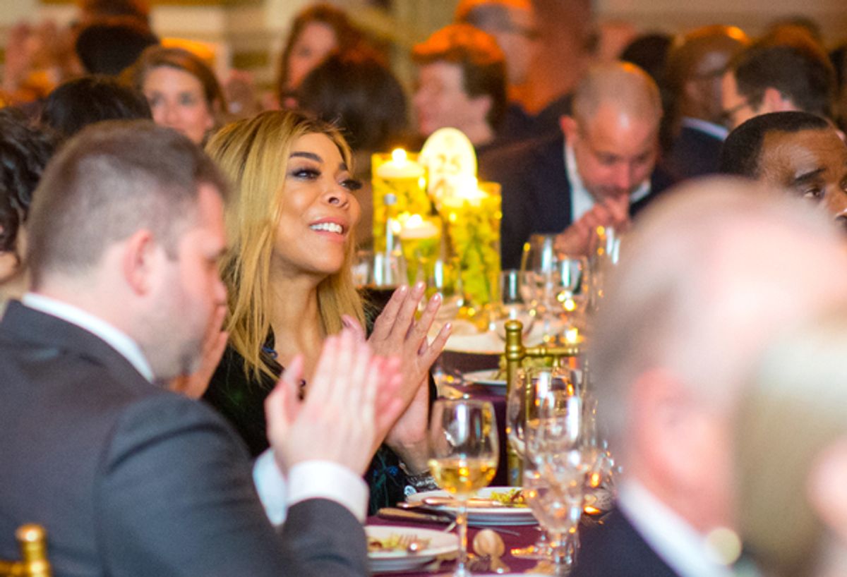 Wendy Williams, host of The Wendy Williams Show
 at 