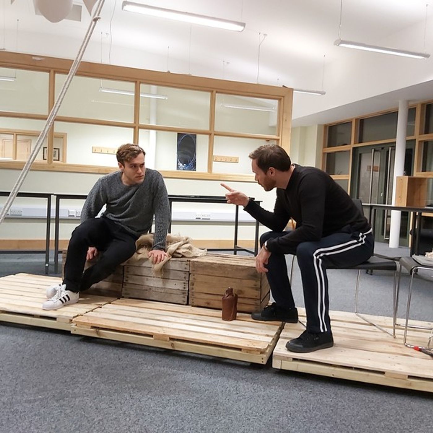 Photo Flash: Inside Rehearsal For SHACKLETON AND HIS STOWAWAY at Park Theatre  Image