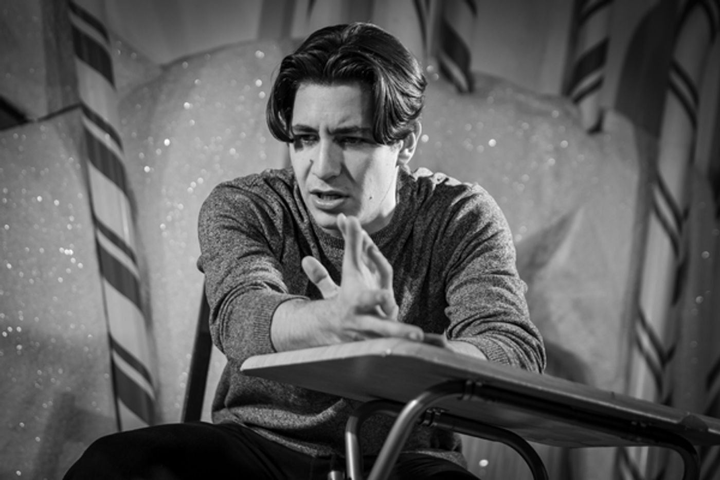 Photo Flash: Inside Rehearsal For Kevin Elyot's COMING CLEAN at Trafalgar Studios  Image