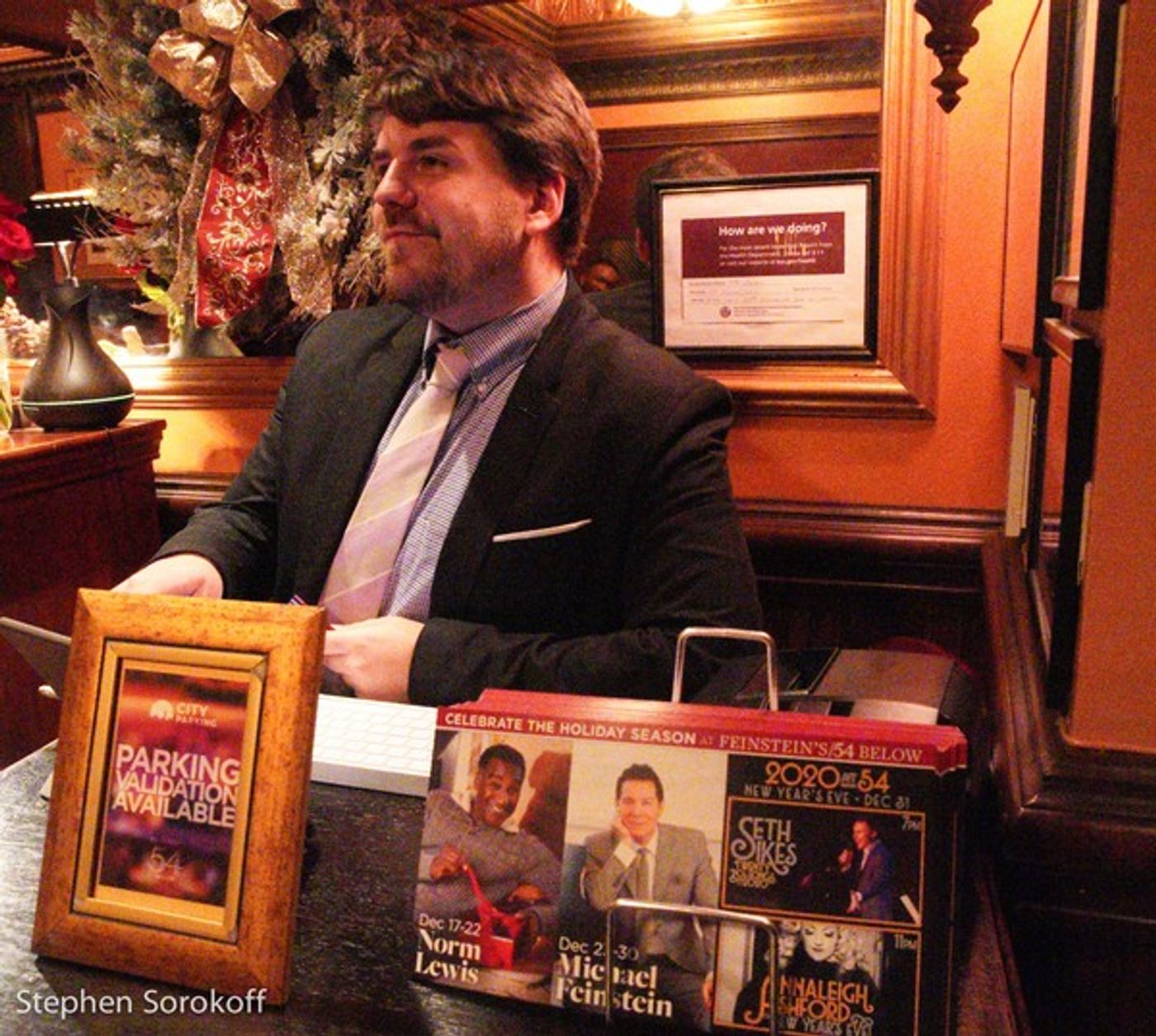 Photo Coverage: Norm Lewis Continues Holiday Run at Feinstein's/54 Below  Image