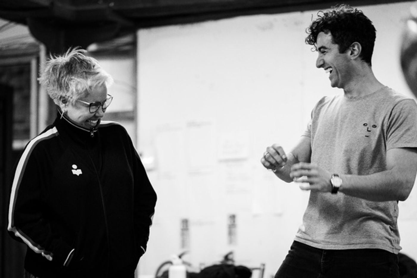 Photo Flash: Inside Rehearsal For ROMANTICS ANONYMOUS at Bristol Old Vic  Image