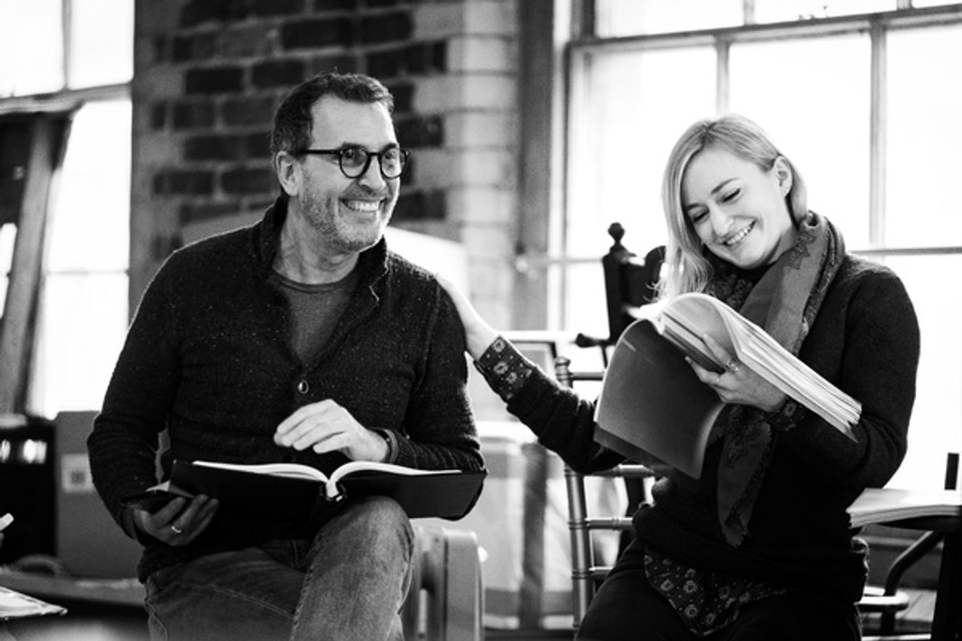 Photo Flash: Inside Rehearsal For ROMANTICS ANONYMOUS at Bristol Old Vic  Image