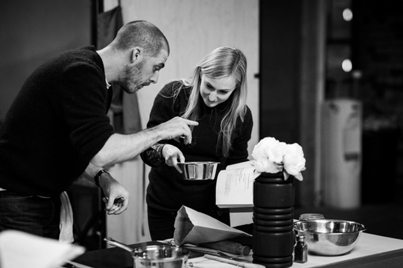 Photo Flash: Inside Rehearsal For ROMANTICS ANONYMOUS at Bristol Old Vic  Image