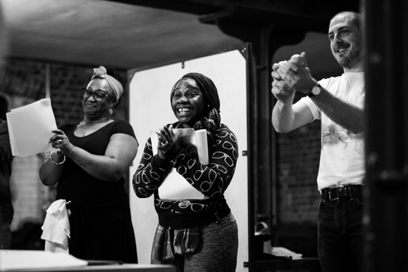 Photo Flash: Inside Rehearsal For ROMANTICS ANONYMOUS at Bristol Old Vic  Image