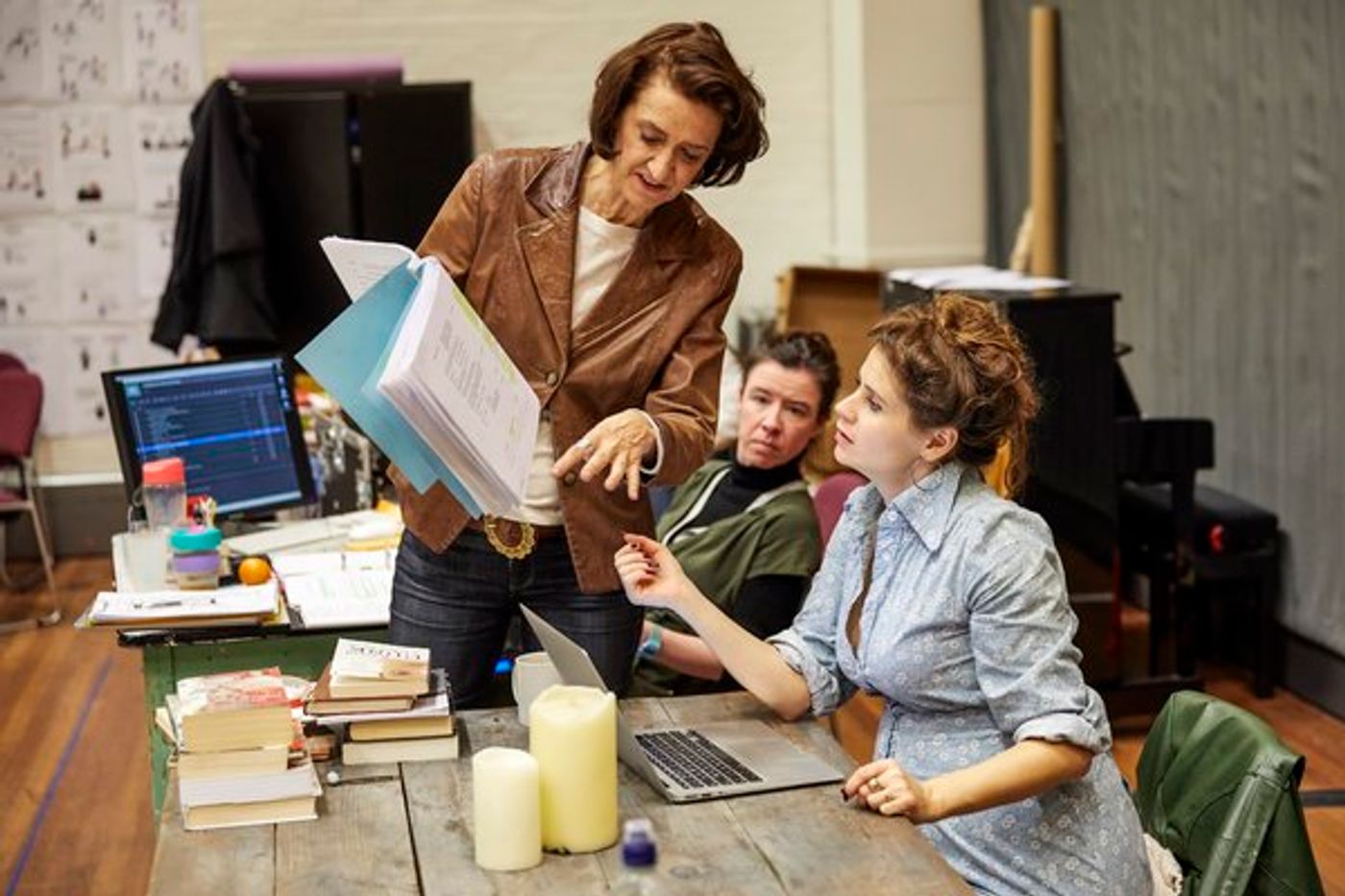 Photo Flash: Go Inside Rehearsals for THE WELKIN at the National Theatre  Image