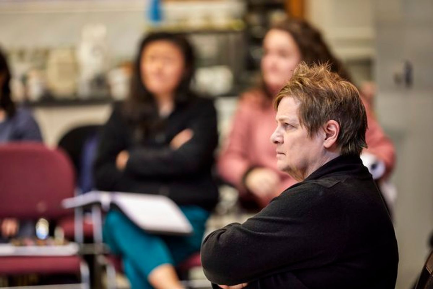 Photo Flash: Go Inside Rehearsals for THE WELKIN at the National Theatre  Image