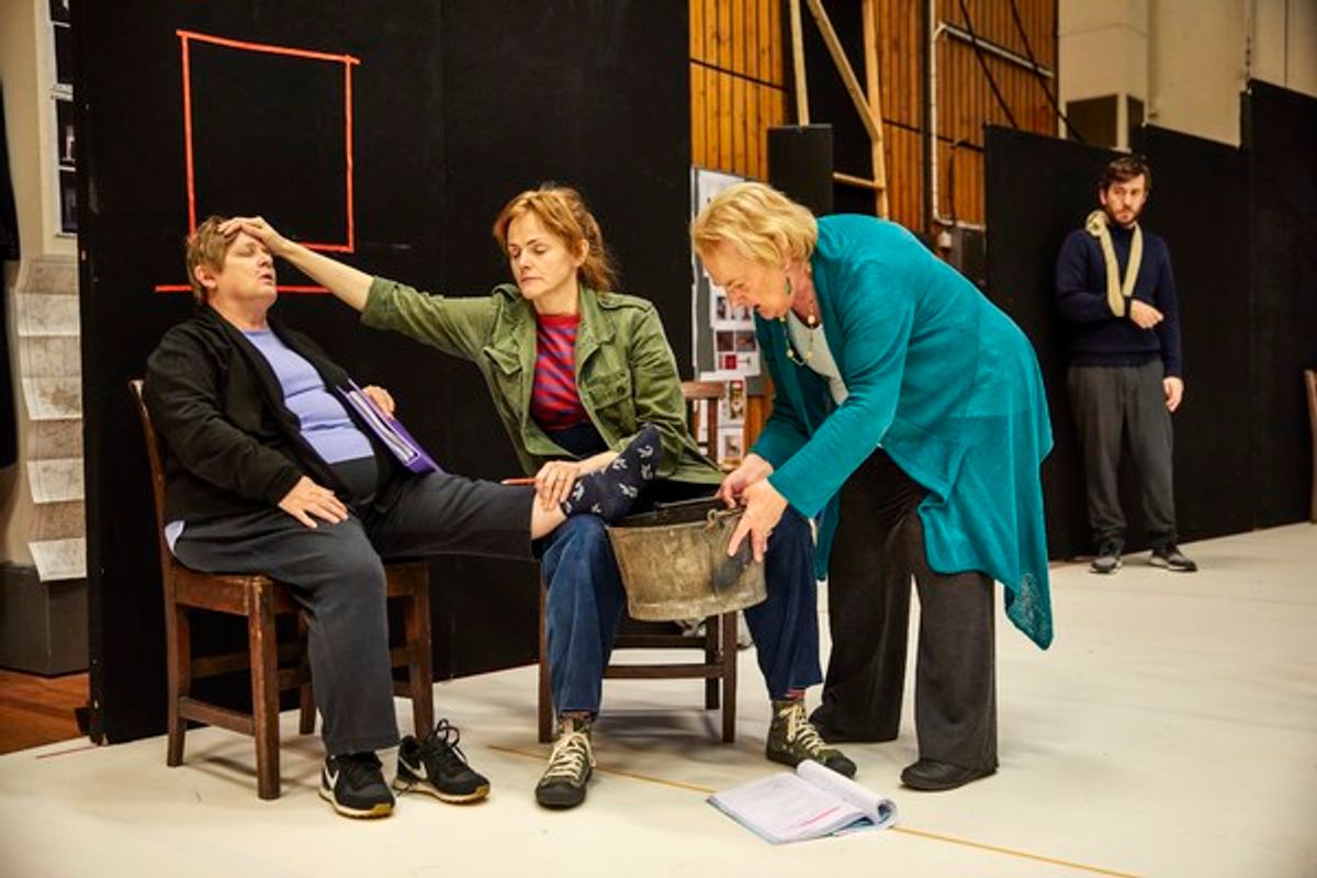 Jenny Galloway, Maxine Peake and June Watson at 