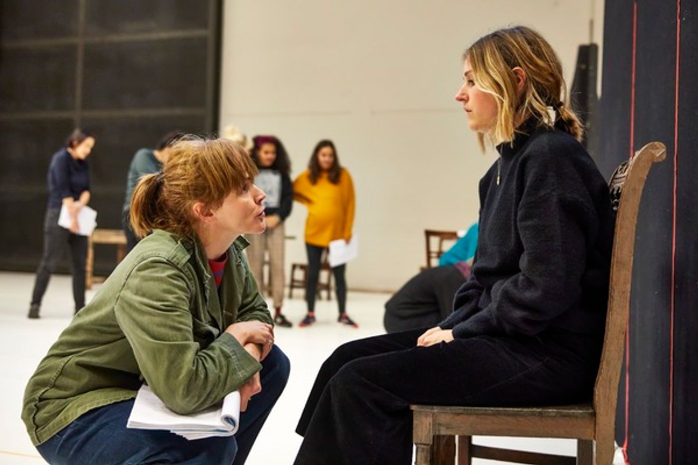 Photo Flash: Go Inside Rehearsals for THE WELKIN at the National Theatre  Image
