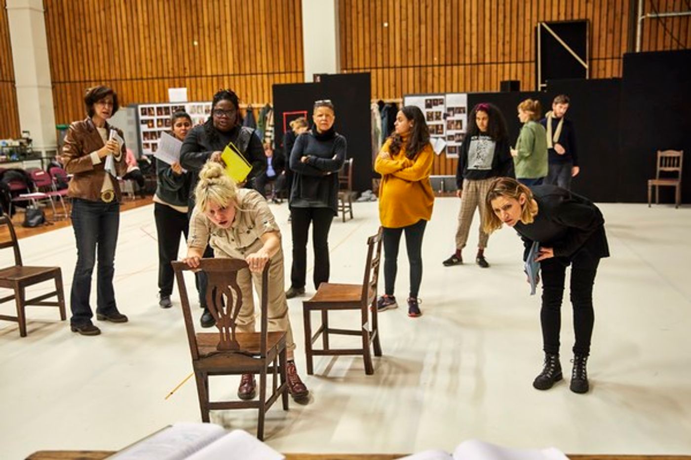 Photo Flash: Go Inside Rehearsals for THE WELKIN at the National Theatre  Image