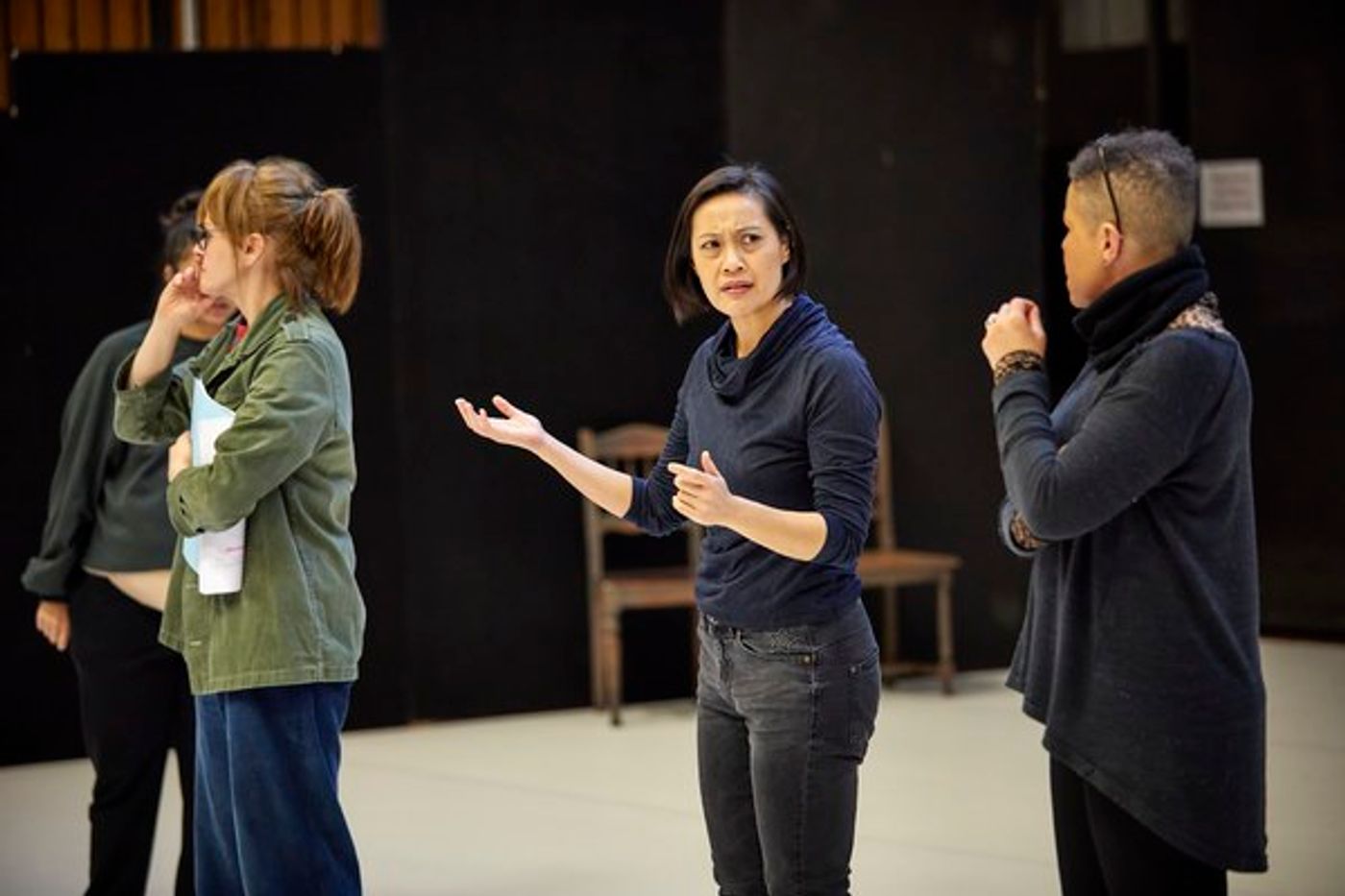 Photo Flash: Go Inside Rehearsals for THE WELKIN at the National Theatre  Image
