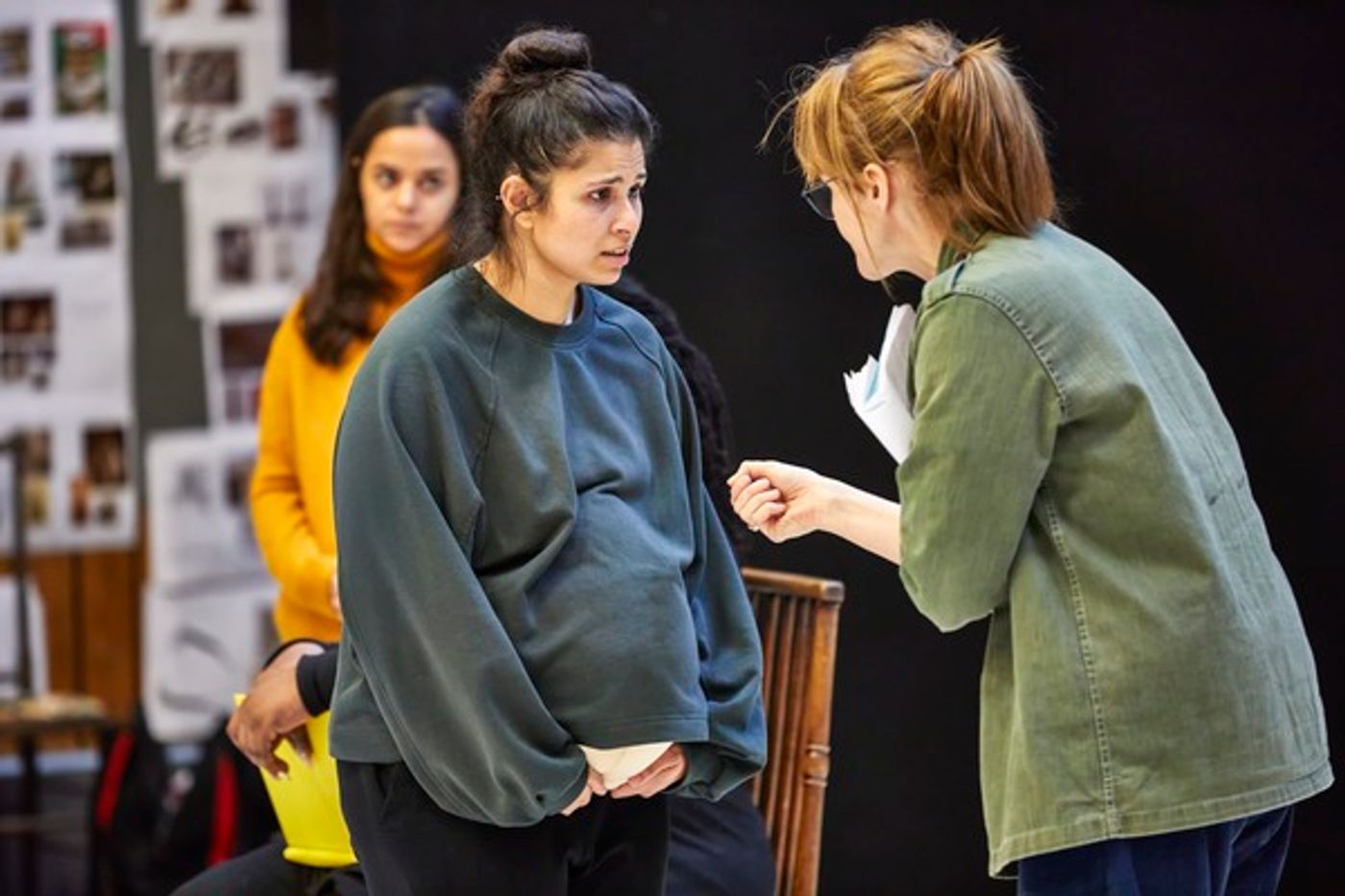 Photo Flash: Go Inside Rehearsals for THE WELKIN at the National Theatre  Image