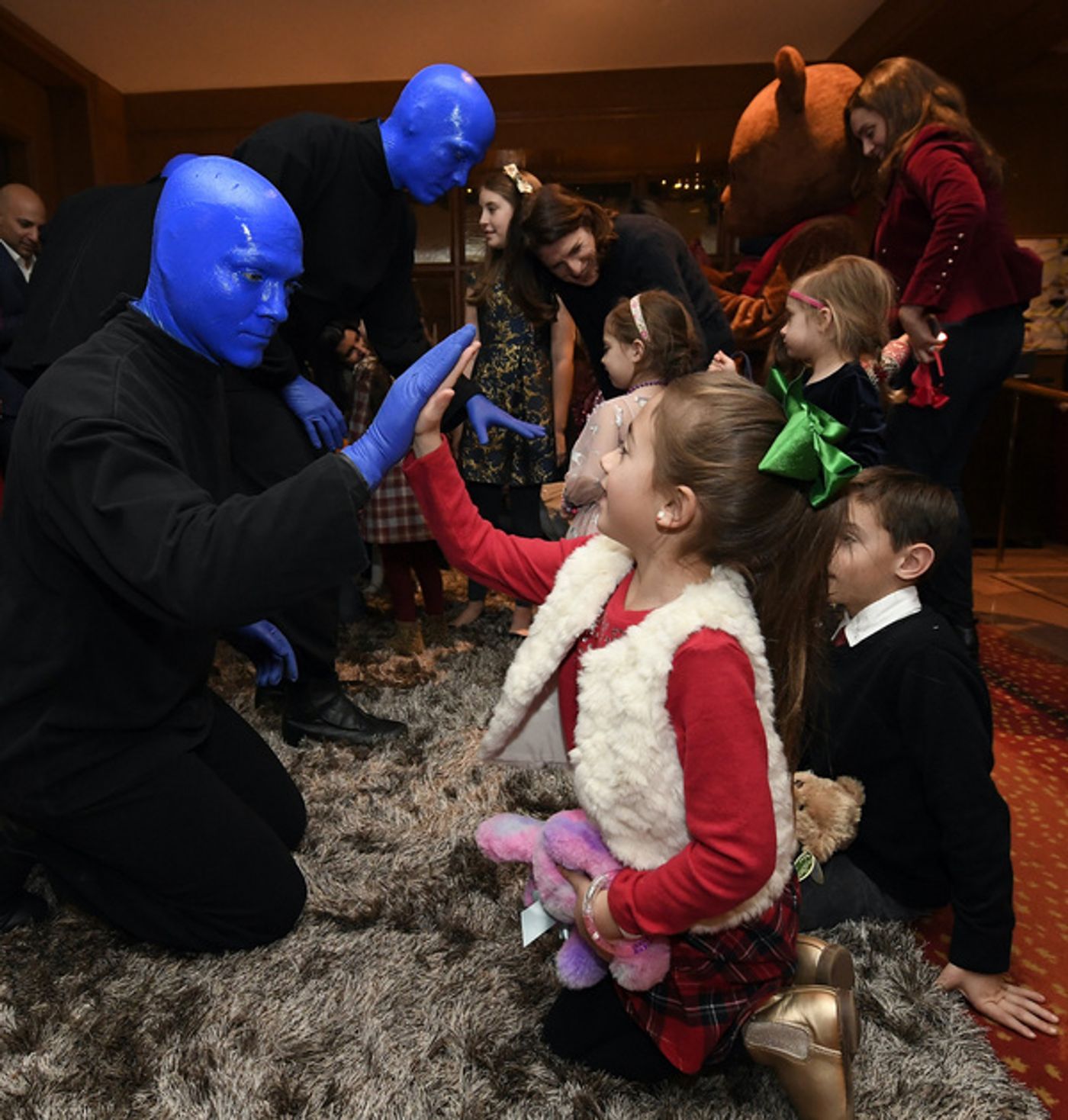 Photo Flash: It's A Blue Christmas In Boston With BLUE MAN GROUP Photo Flash: It's A Blue Christmas In Boston With BLUE MAN GROUP Image