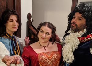 McLane Nagy, Michelle Weiser, Aphra Behn and Andy Woodmansee Photo