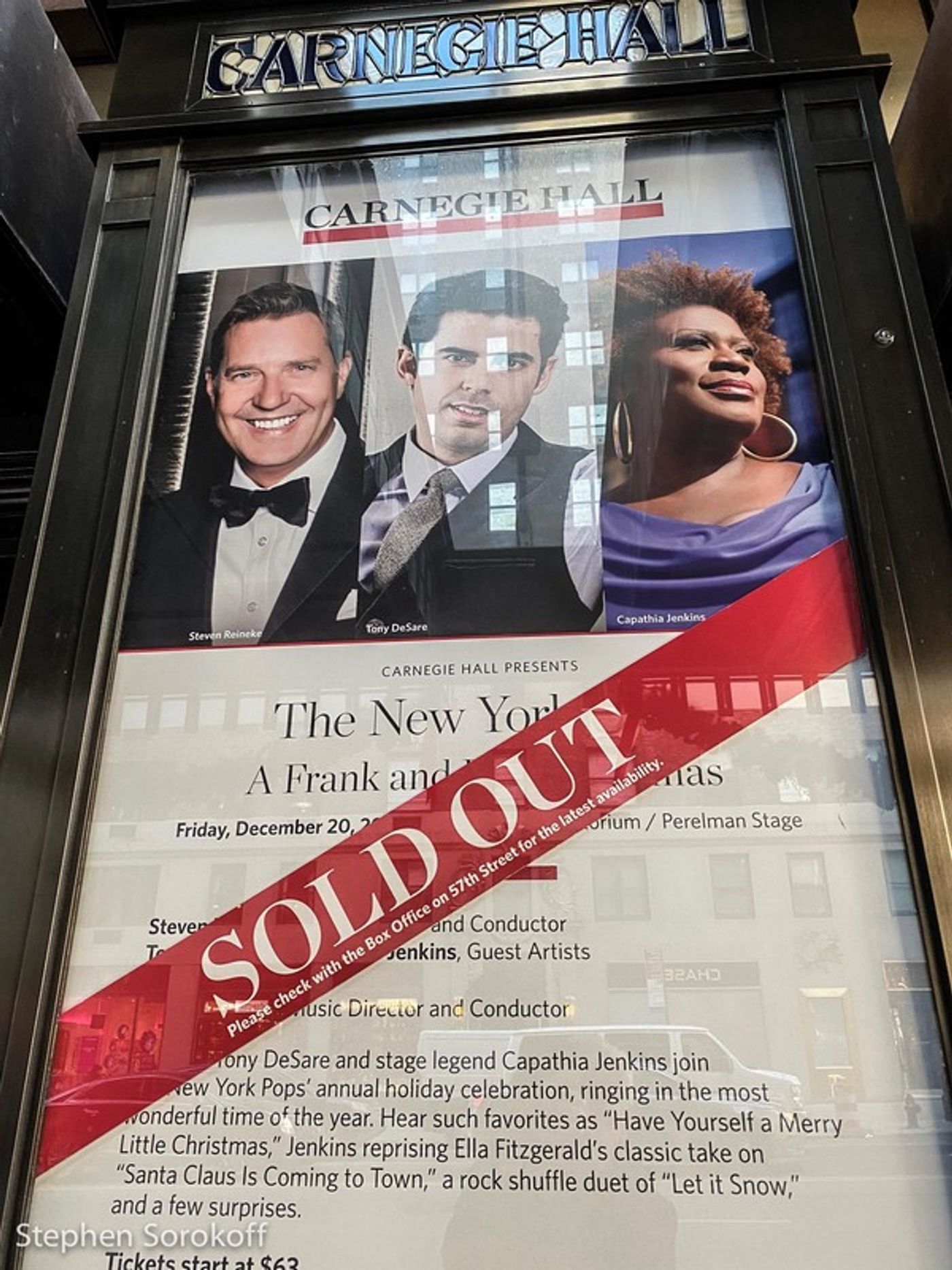 Photo Coverage: The New York Pops Rehearses For It's Holiday Concert  Image