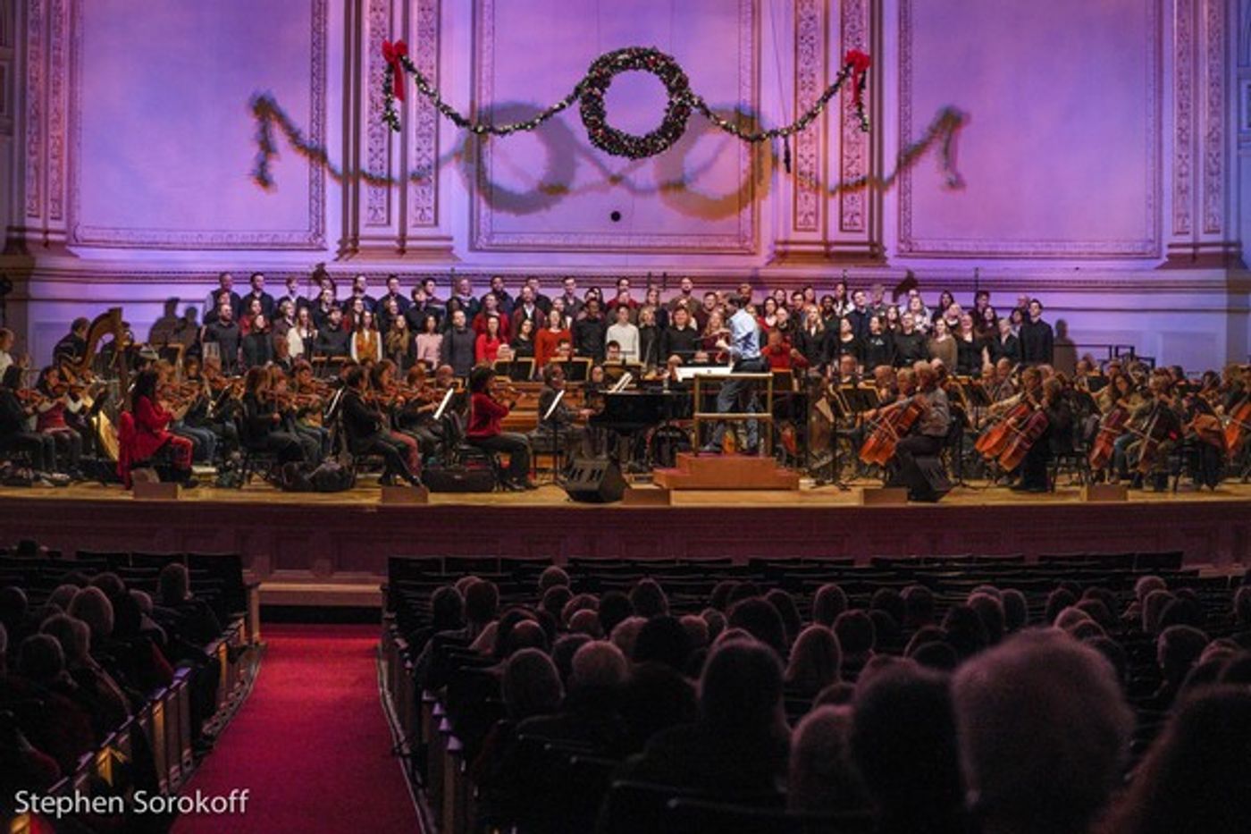 Photo Coverage: The New York Pops Rehearses For It's Holiday Concert  Image