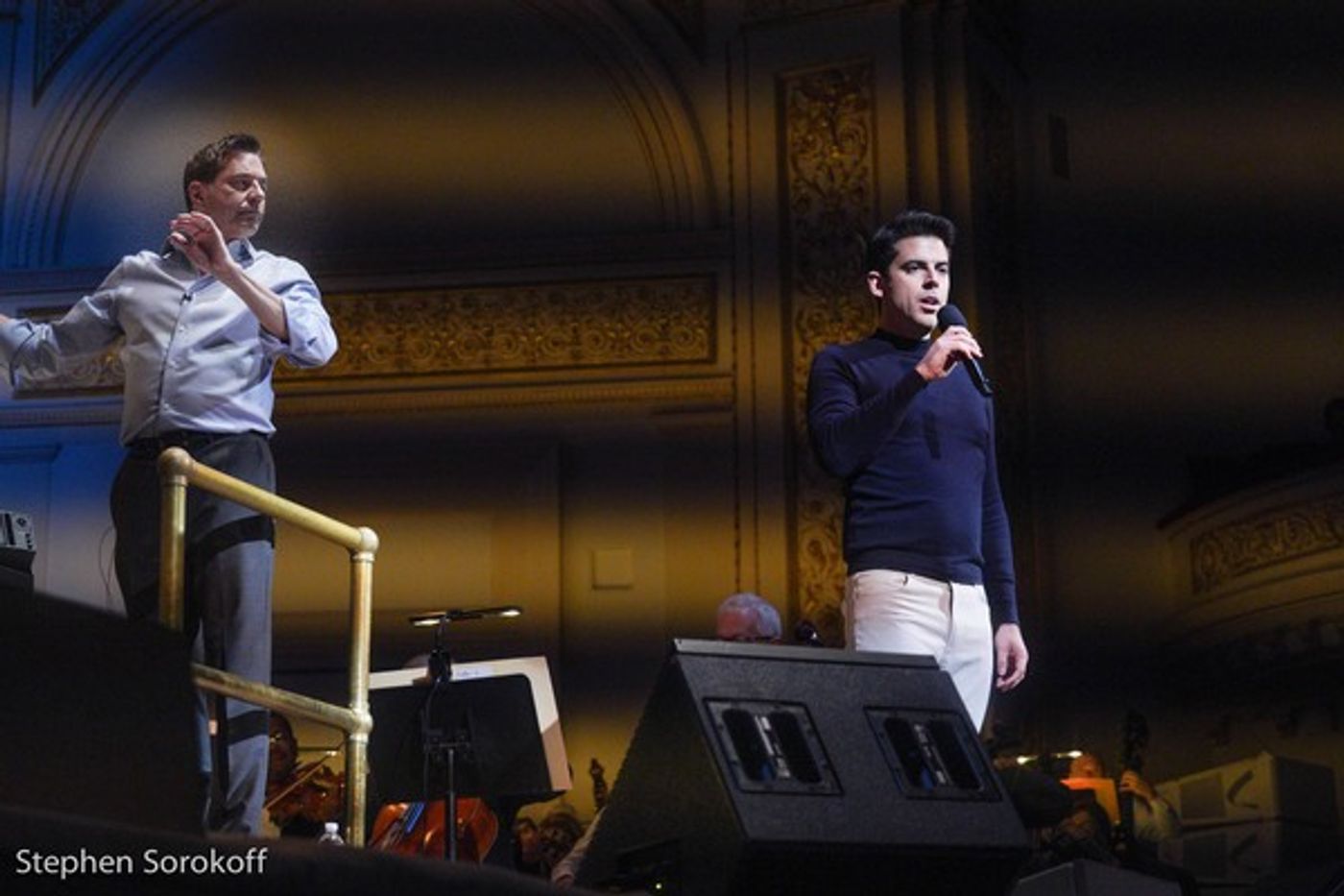 Photo Coverage: The New York Pops Rehearses For It's Holiday Concert  Image
