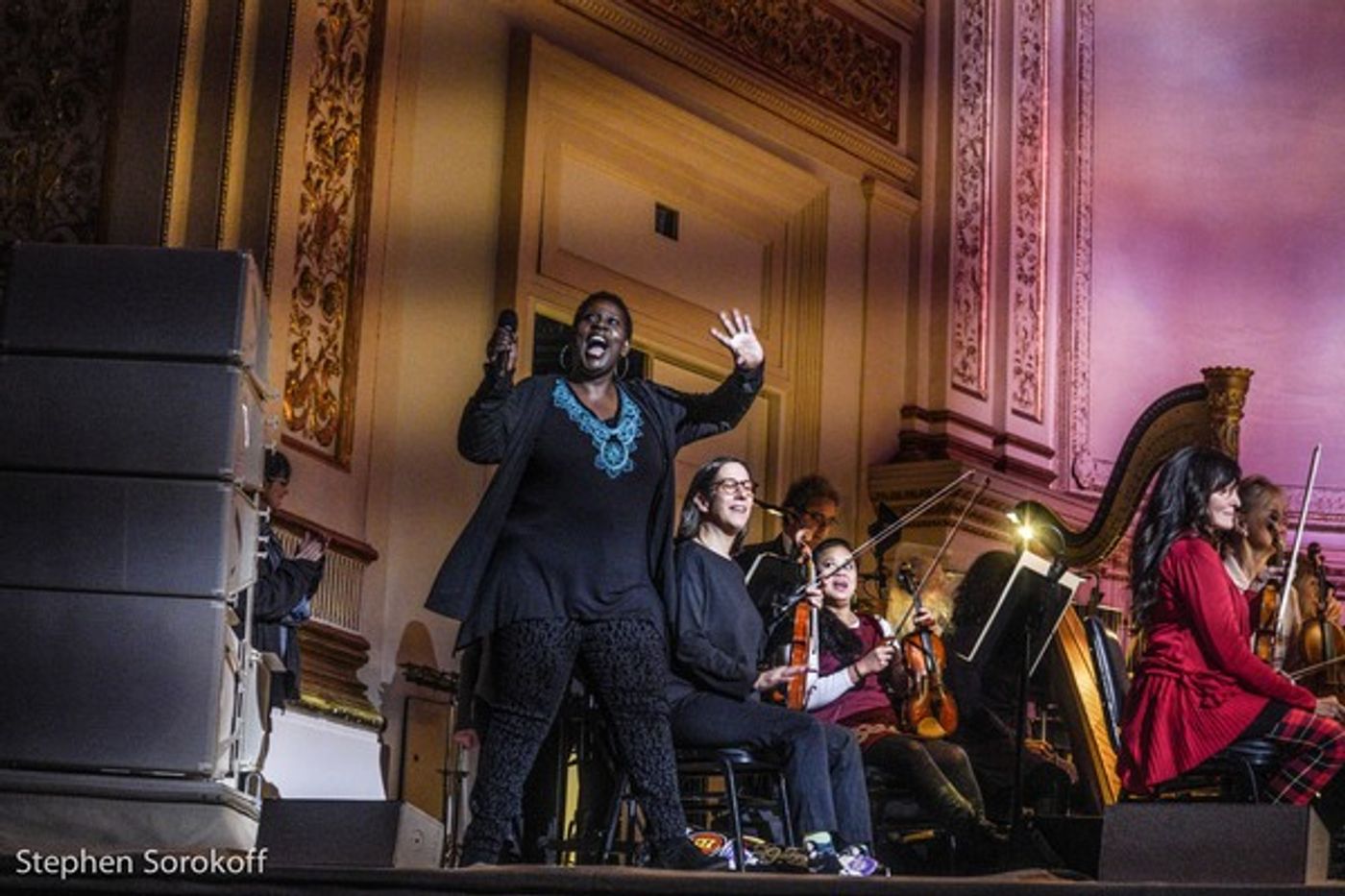 Photo Coverage: The New York Pops Rehearses For It's Holiday Concert  Image