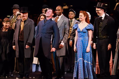 Gavin Lee, Sierra Boggess and company Photo
