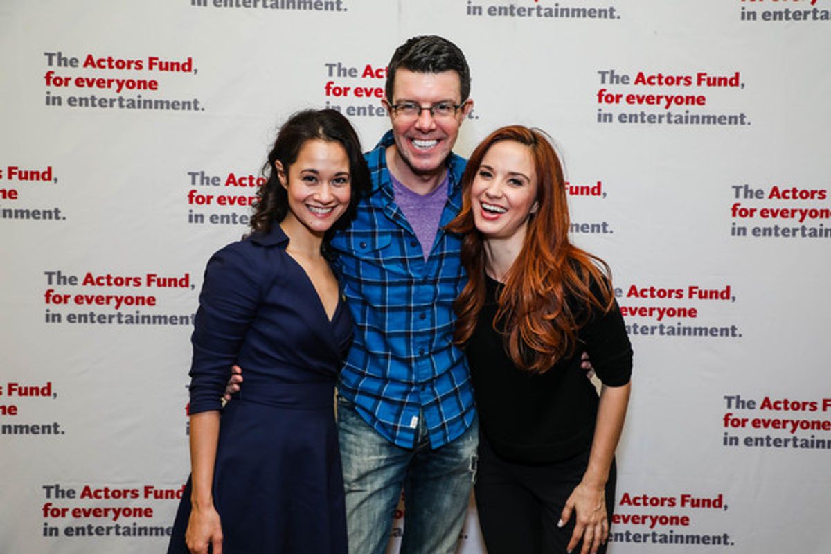 Ali Ewoldt, Gavin Lee, Sierra Boggess at 