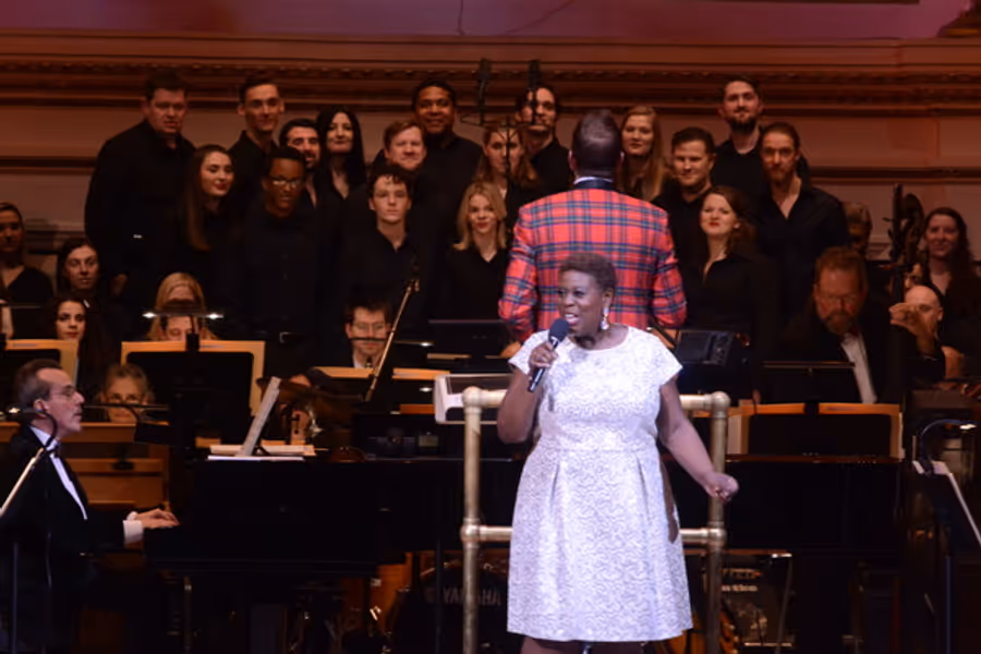 Photo Coverage: Capathia Jenkins Performs at The New York Pops Holiday Show Image