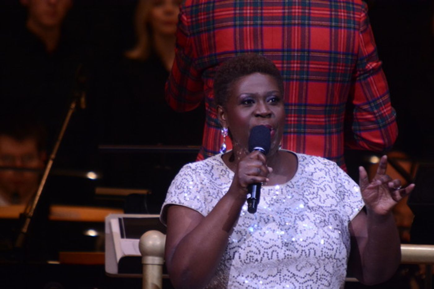 Photo Coverage: Capathia Jenkins Performs at The New York Pops Holiday Show  Image