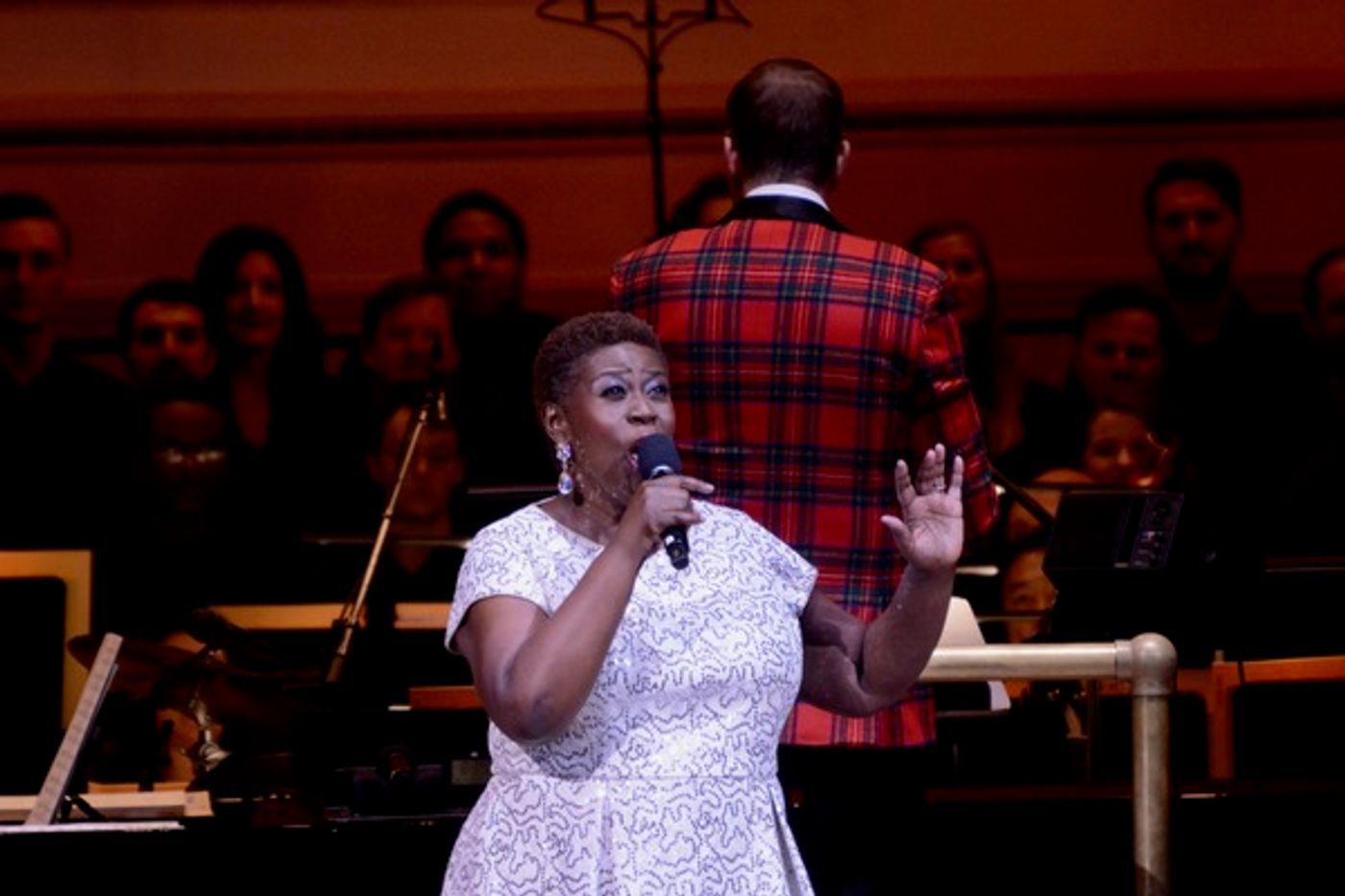 Photo Coverage: Capathia Jenkins Performs at The New York Pops Holiday Show  Image