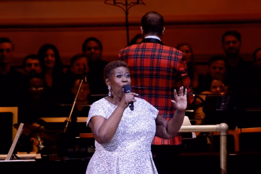 Photo Coverage: Capathia Jenkins Performs at The New York Pops Holiday Show Image