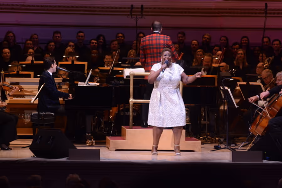 Photo Coverage: Capathia Jenkins Performs at The New York Pops Holiday Show Image