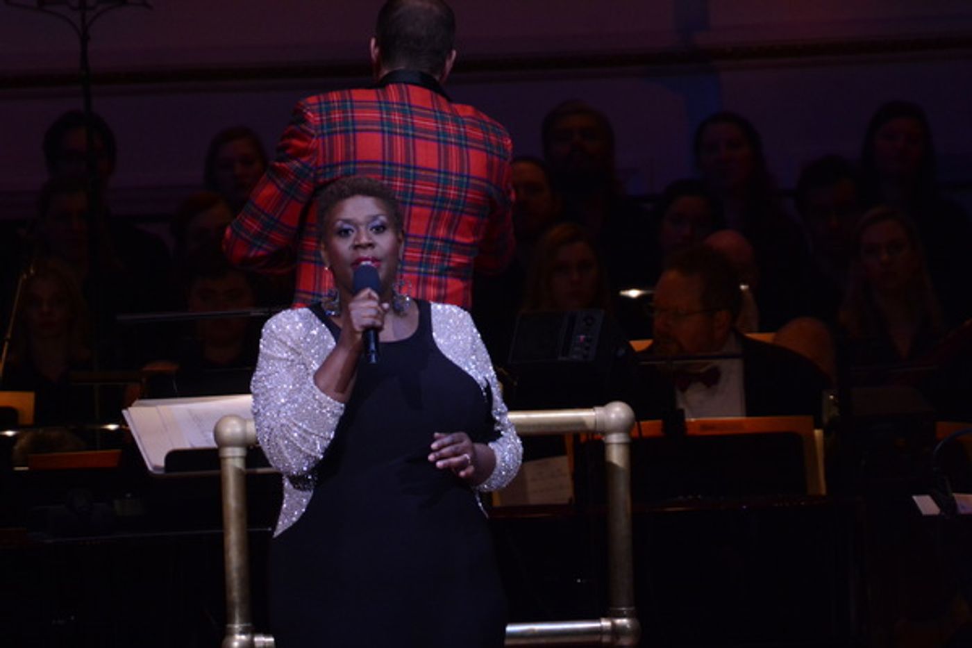 Photo Coverage: Capathia Jenkins Performs at The New York Pops Holiday Show  Image