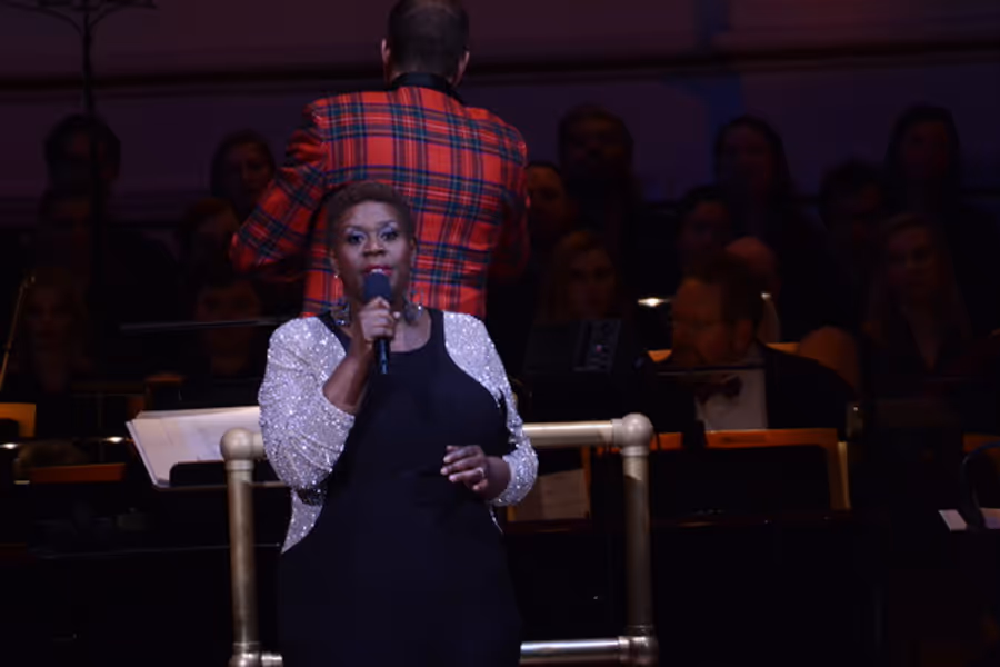 Photo Coverage: Capathia Jenkins Performs at The New York Pops Holiday Show Image