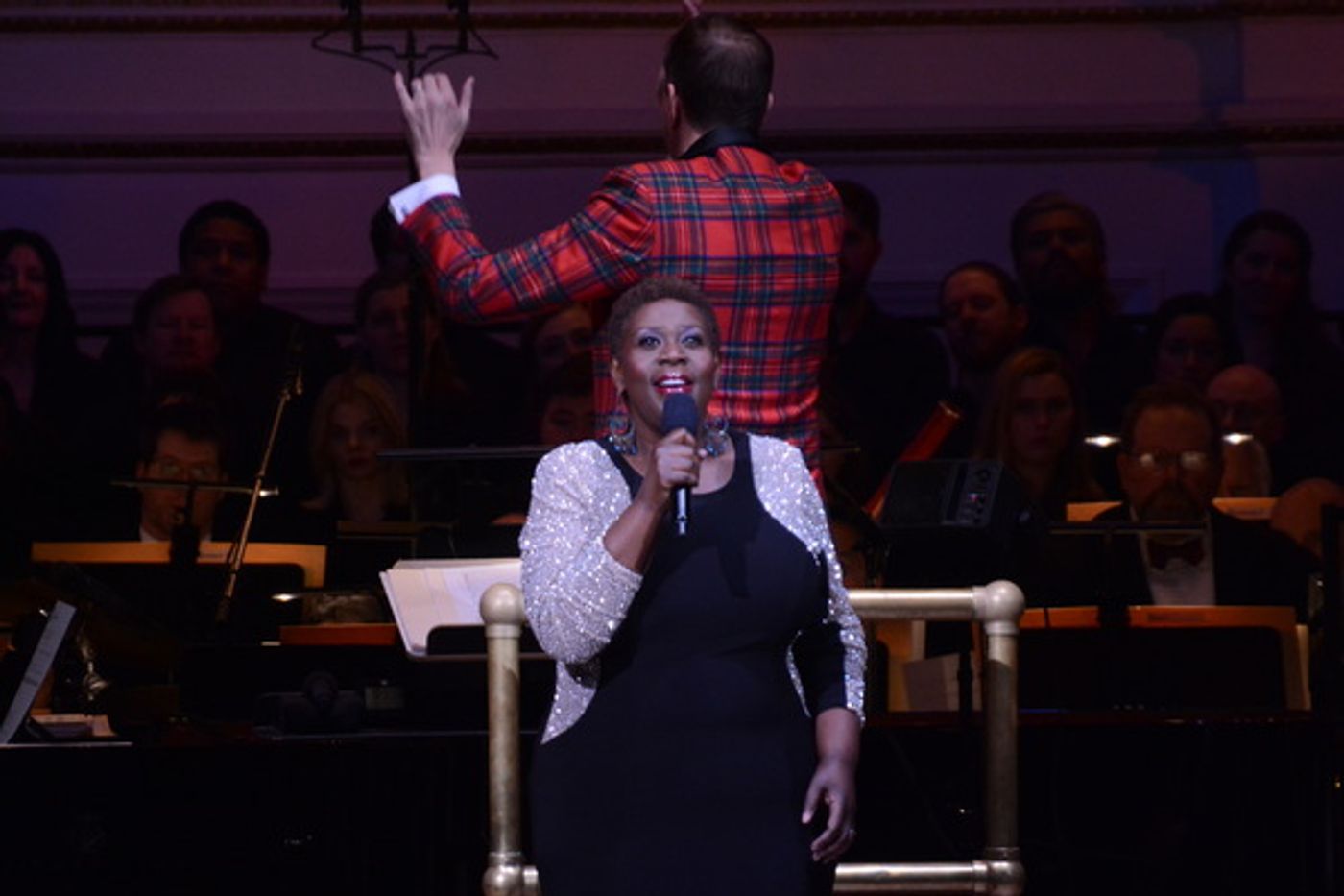 Photo Coverage: Capathia Jenkins Performs at The New York Pops Holiday Show  Image