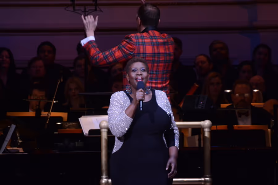 Photo Coverage: Capathia Jenkins Performs at The New York Pops Holiday Show Image