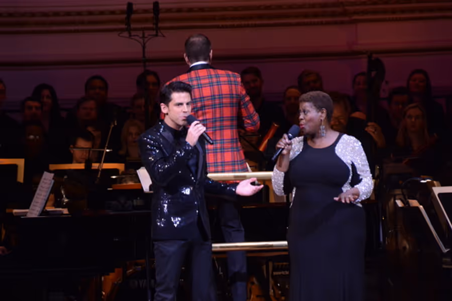 Photo Coverage: Capathia Jenkins Performs at The New York Pops Holiday Show Image