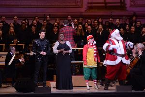 Tony DeSare, Capathia Jenkins, Steven Reineke, Pecan Pie and Santa Claus @ BroadwayWorld Tony DeSare, Capathia Jenkins, Steven Reineke, Pecan Pie and Santa Claus Photo