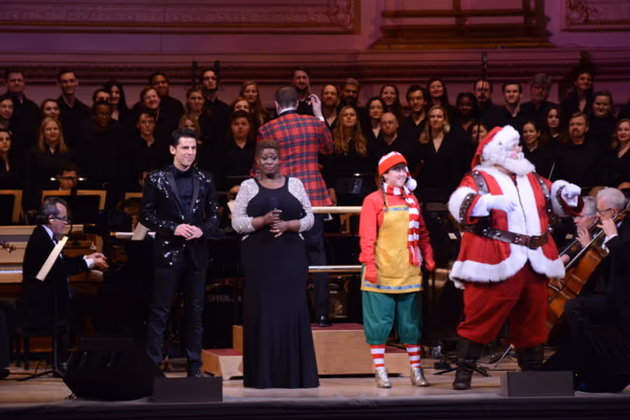Photo Coverage: Capathia Jenkins Performs at The New York Pops Holiday Show Image