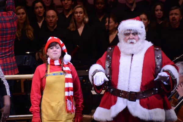 Pecan Pie and Santa Claus Photo