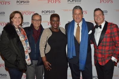 ALice Wolterman, Joe Torre, Capathia Jenkins, John Such and Steven Reineke Photo