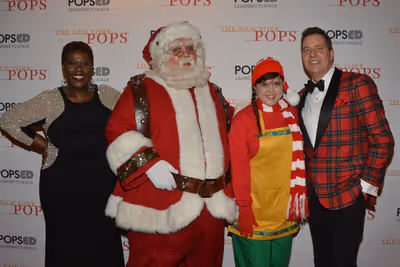 Capathia Jenkins, Santa Claus, Pecan Pie and Steven Reineke Photo