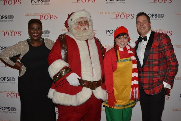 Capathia Jenkins, Santa Claus, Pecan Pie and Steven Reineke Photo