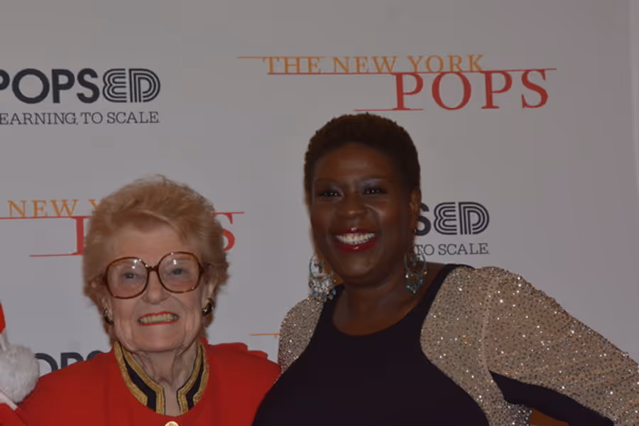 Photo Coverage: Capathia Jenkins Performs at The New York Pops Holiday Show Image